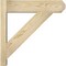 Ekena Millwork Traditional Rough Sawn Craftsman Outlooker, Douglas Fir, 6"W x 22"D x 22"H OUT06X22X22TRA04RDF - alternate 4